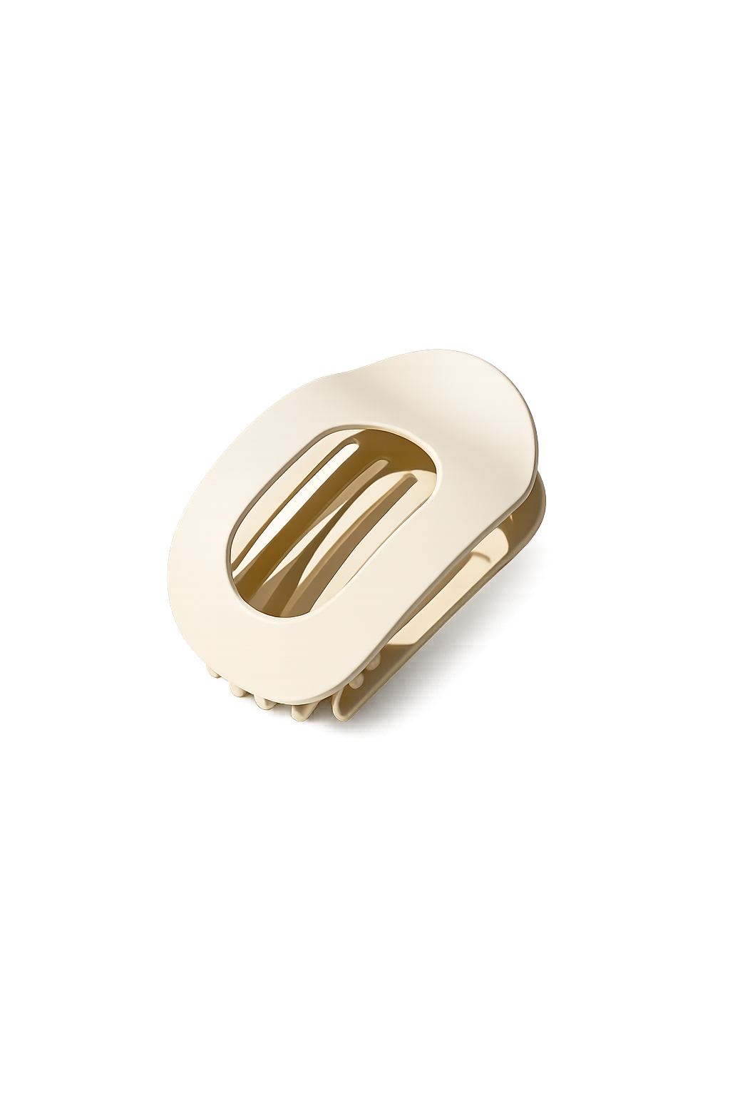 Pinzas Ovaladas Mate para el Cabello (4 piezas)